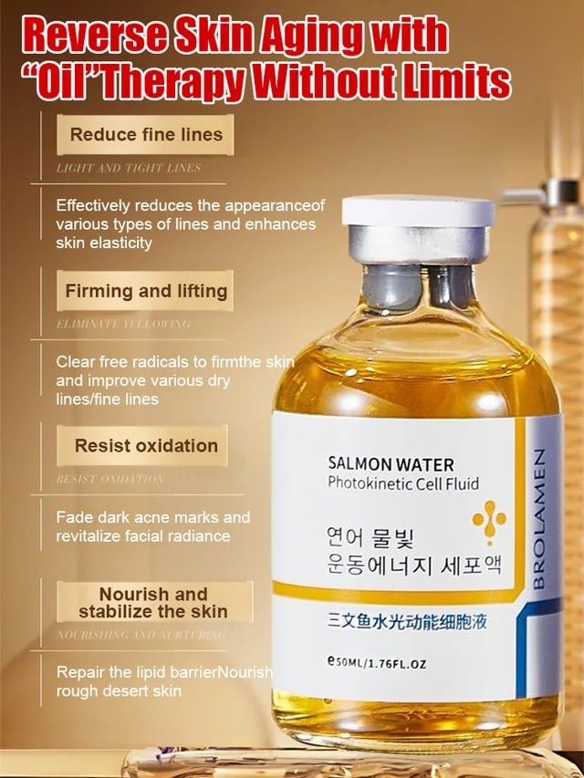 Salmon Water Glow Anti-Wrinkle Essence