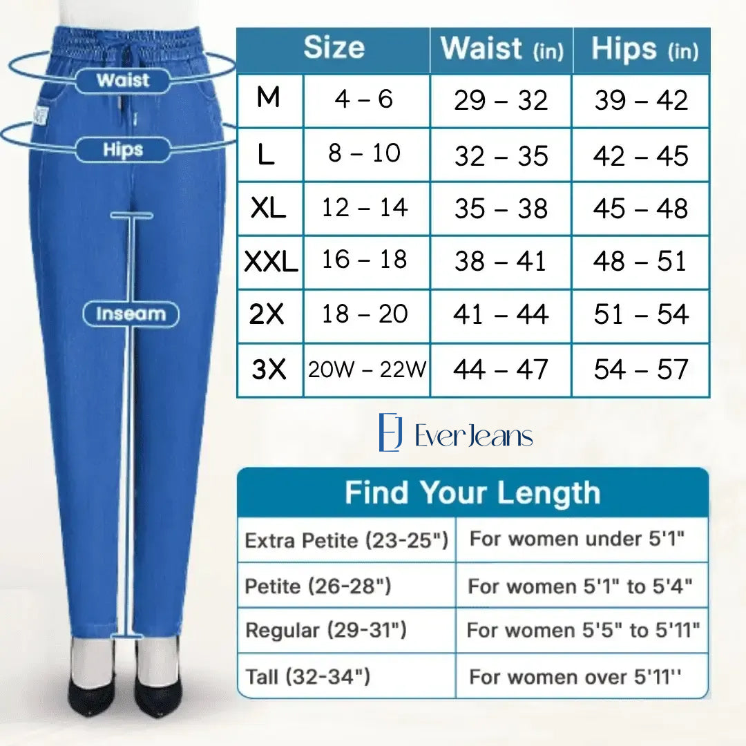 ComfiJeans - LAST DAY 70% OFF - High Waist Ultra-Stretch Mom Jeans