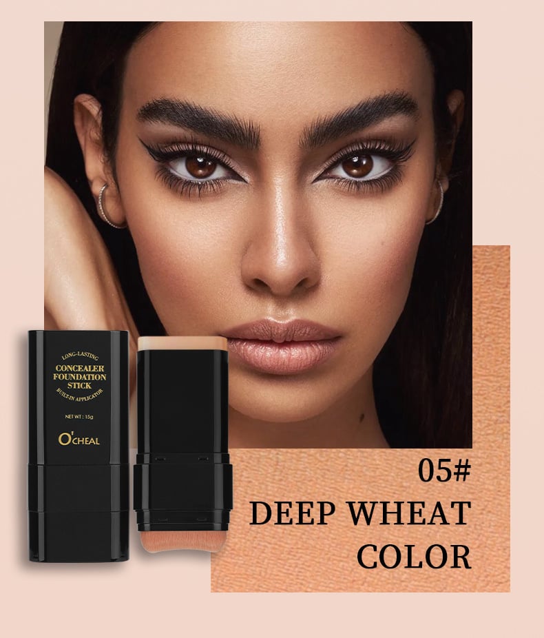 🔥2-in-1 Foundation Stick with Brush