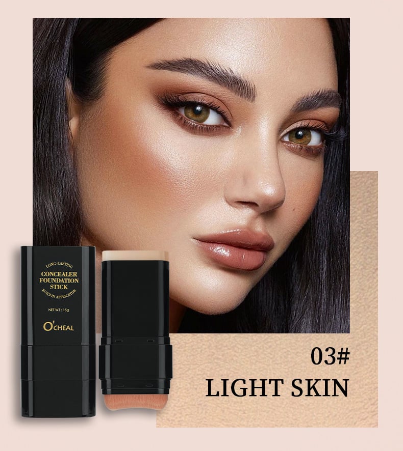 🔥2-in-1 Foundation Stick with Brush